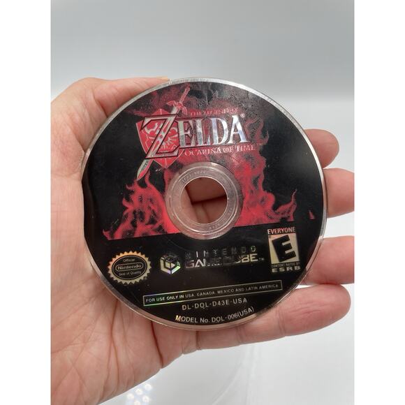The Legend Of Zelda Ocarina Of Time Nintendo GameCube - Tested & Works Disc Only - Picture 2 of 4